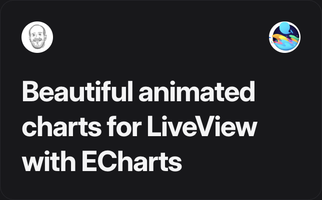  I spotted an article about a View.js component for Apache ECharts yesterday and the demos were lovely, so I immediately wondered if we could have thi